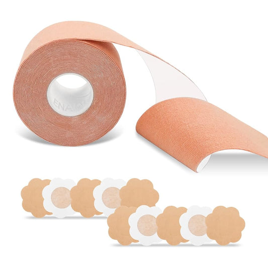 Cinta Levanta Senos Invisible 5cm: Ideal para usar con prendas escotadas.