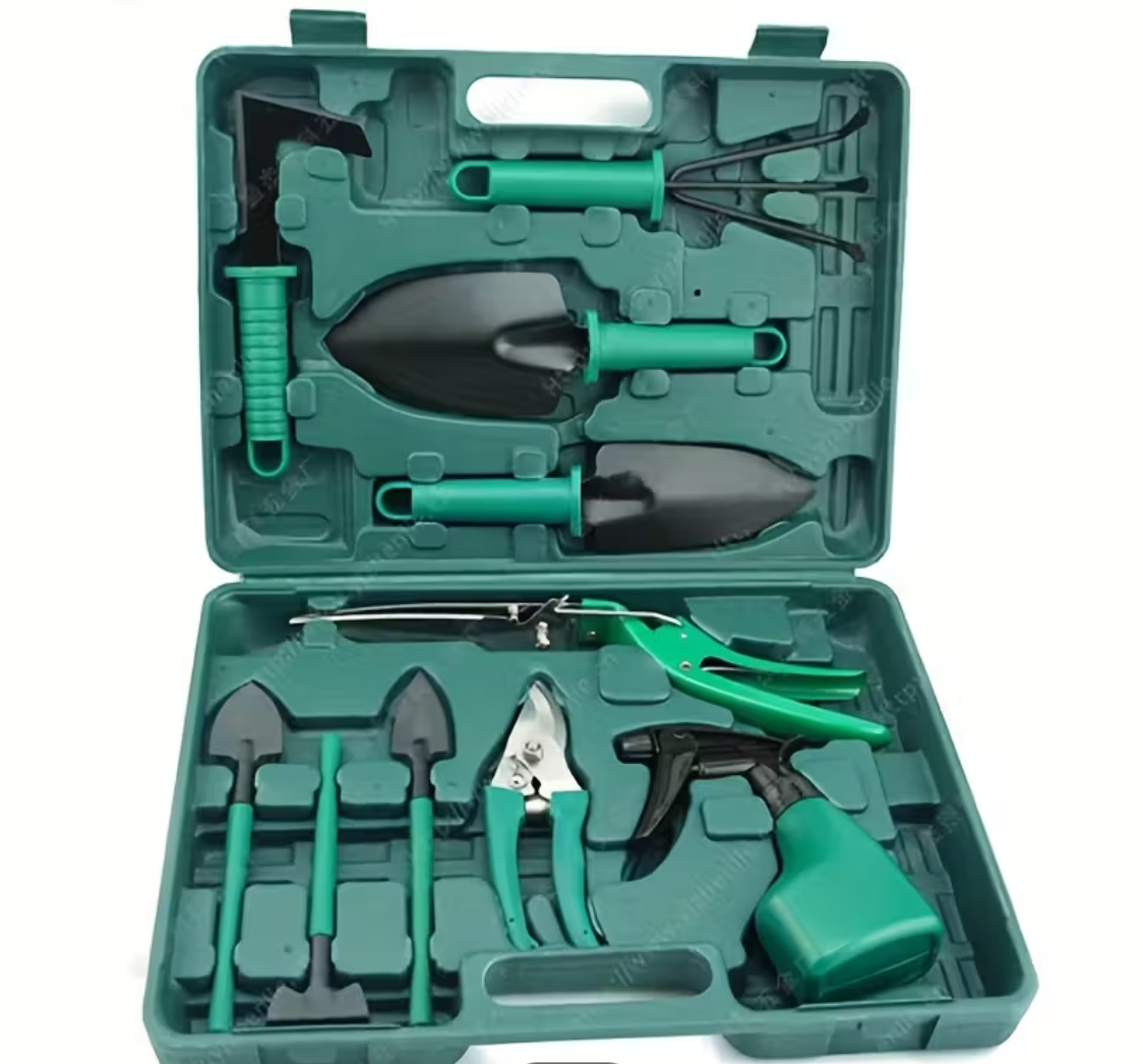 Empieza a cultivar tus sueños: Kit de jardinería de 10 piezas para principiantes