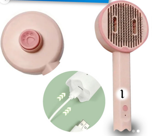 Cepillo de Aseo con Tecnología UV para un Pelaje Impecable