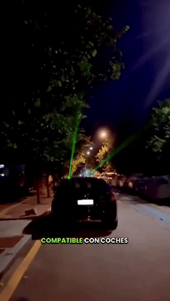 🚨 ¡Conduce con un escudo de seguridad invisible! Sistema de Luz Láser para tu vehículo.