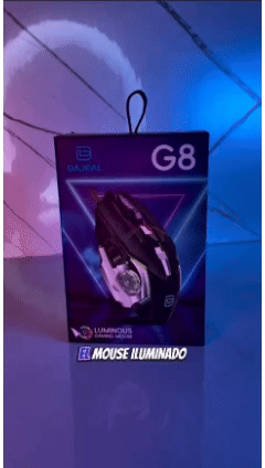 🎮 ¡Domina el juego con el nuevo Mouse Iluminado G8! Precisión y estilo a otro nive