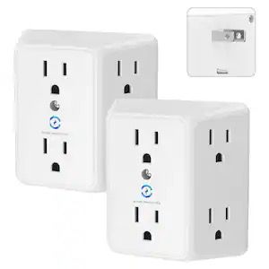 6 Tomacorrientes Múltiples