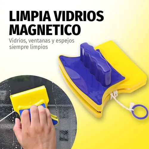 Limpiador De Vidrios Magnético