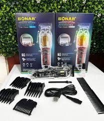 Cortadora de Cabello Inalámbrica Transparente Sonar - Diseño Vanguardista y Profesional