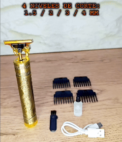 Cortadora de Cabello Profesional T-Blade - Precisión y Detalle